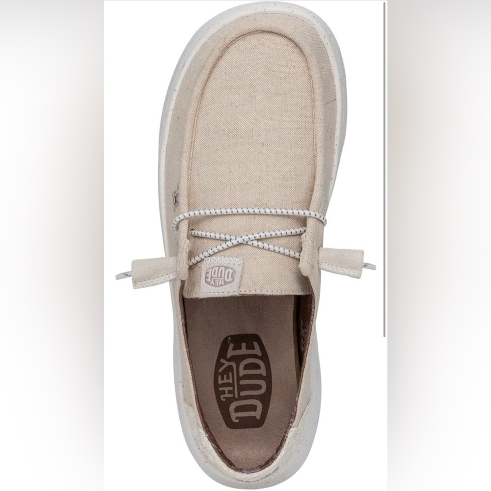 Platform Hey Dudes, Women’s Size 11